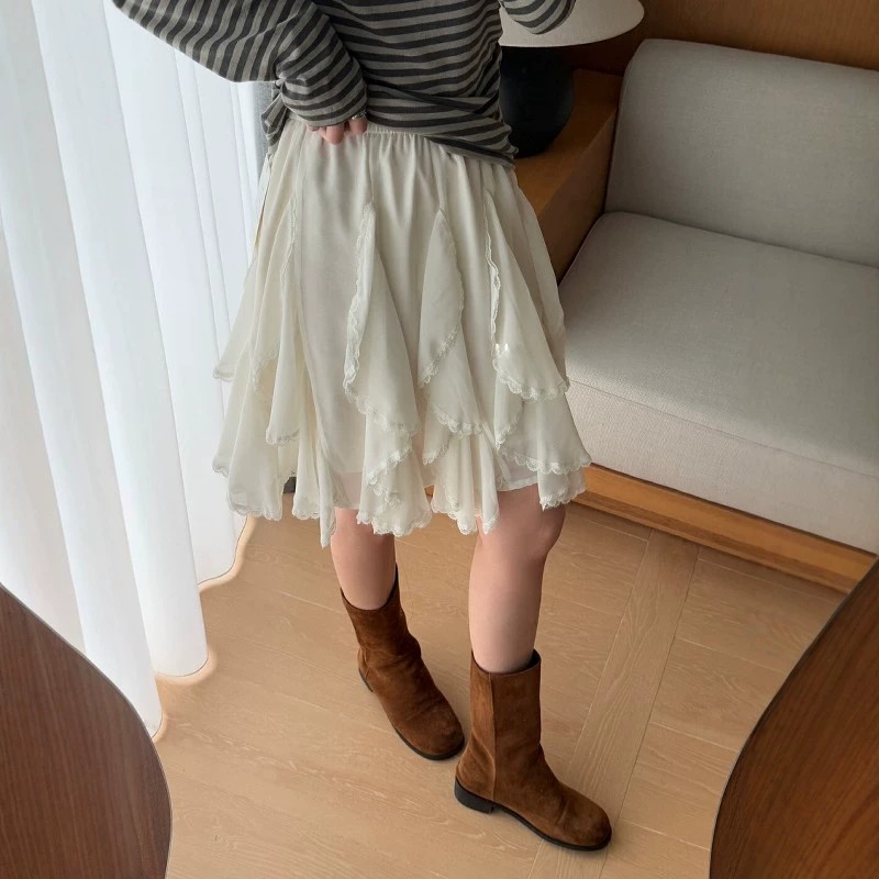 Winter Clothing Storage - Kawaii preto mini saias femininas verão
