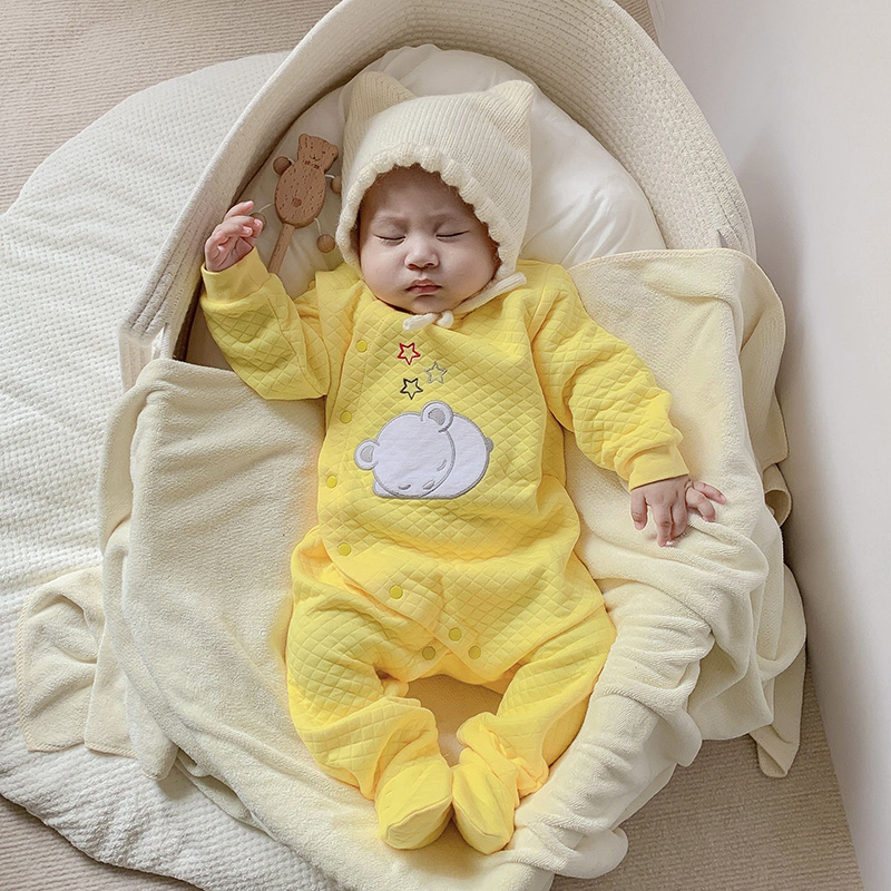 Macacões de Algodão para Bebês - Winter Clothing Newborn avaliação e preço