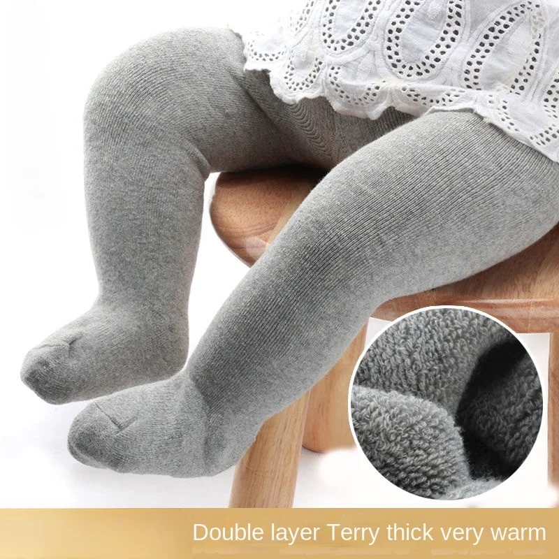 Meias de algodão macio para cr - Winter Clothing Newborn avaliação e preço