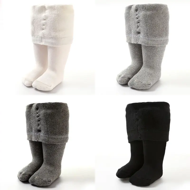 Meias de algodão macio para cr - Winter Clothing Newborn avaliação e preço