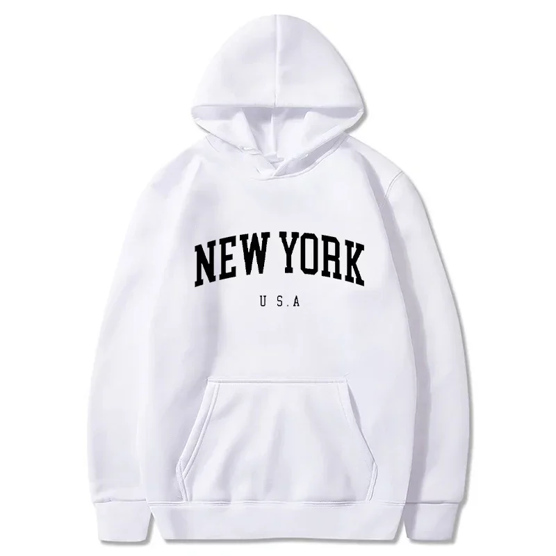 Moletom Masculino de Manga Lon - Winter Clothing In New York City avaliação e preço